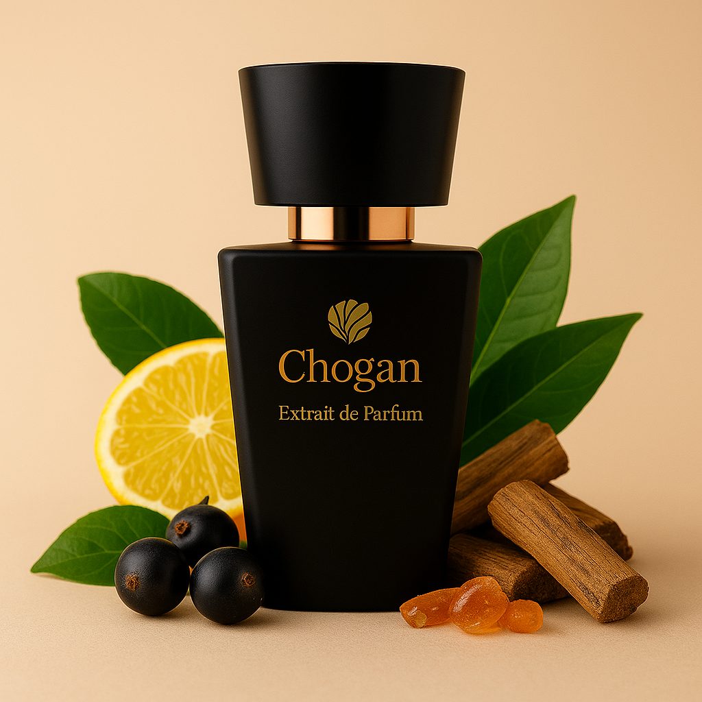 Parfum mixte Chogan 044 – fragrance fraîche et équilibrée aux notes d’agrumes, thé et bois de santal