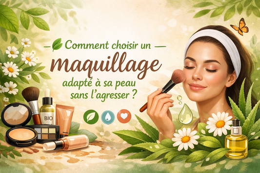 🌿 Comment choisir un maquillage adapté à sa peau sans l’agresser ?