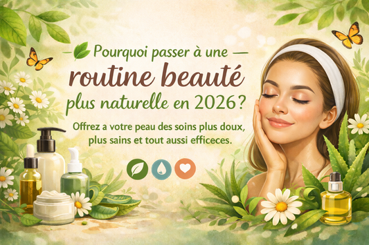 🌿 Pourquoi passer à une routine beauté plus naturelle en 2026 ?