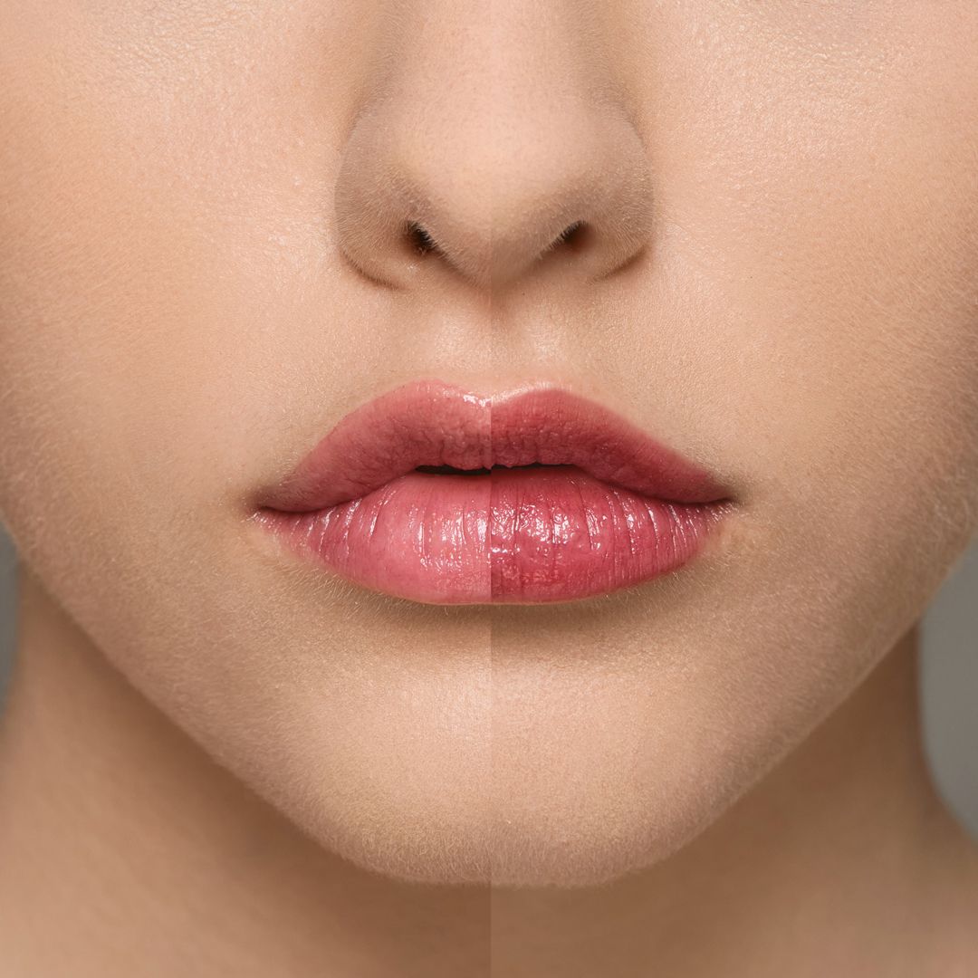 Baume à lèvres Moniamori Supreme Lip Treatment Framboise – soin réparateur vegan aux arômes fruités.