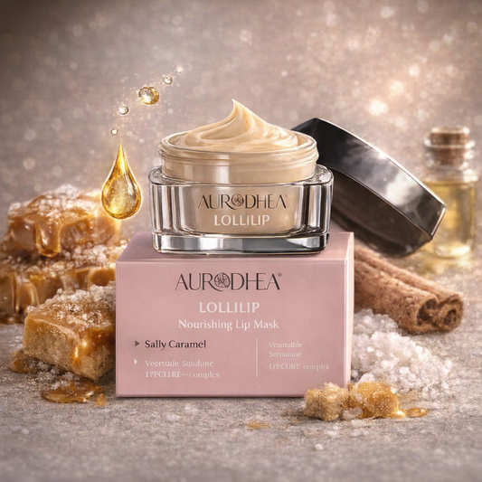 Masque lèvres nourrissant Salty Caramel LOLLILIP Aurodhea 15 ml