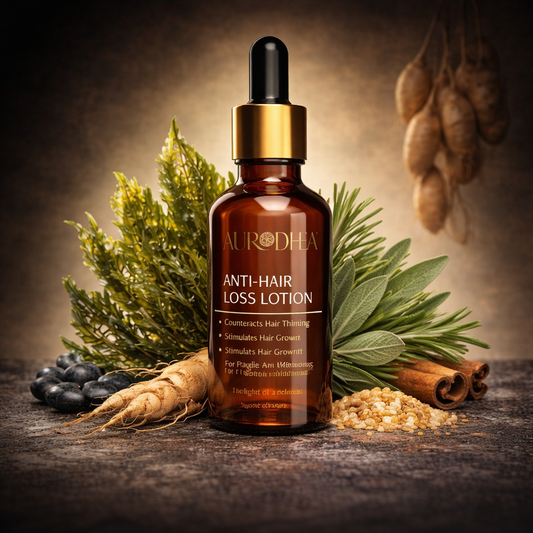 Lotion anti-chute Aurodhea Wakame flacon pipette cheveux