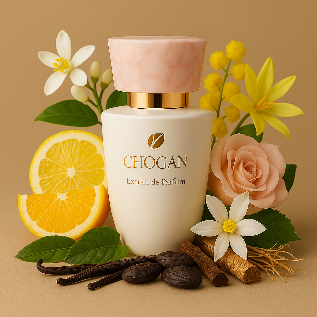 Flacon-Chogan-N°051-Extrait-de-Parfum-femme-avec-bergamote