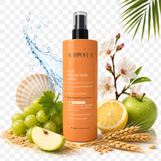Spray capillaire solaire Aurodhea protection cheveux plage et piscine